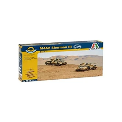 Imagen de Italeri 7511S M4A2 Sherman III