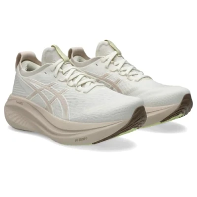 Imagen de Asics Gelnimbus 27 Zapatillas running asfalto, Mujer, Talla: 44, Cream/mineral beige Zapatos
