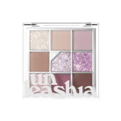 Imagen de UNLEASHIA Glitterpedia NO.4 Paleta de ojos All of Lavender Fog