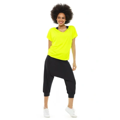 Imagen de Winshape Pantalón 3/4 de deporte, Mujer, Talla: XXL, Black
