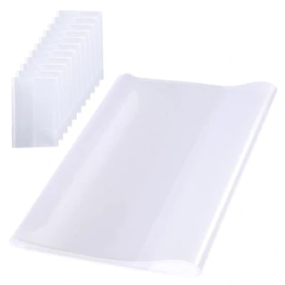 Imagen de LdawyDE A4 Cubierta de Libro transparente, 10 piezas Funda Texto Cubiertas Protectoras Libros y Cuadernos para Libros,Cuadernos Ejercicios,Libros Escolares del