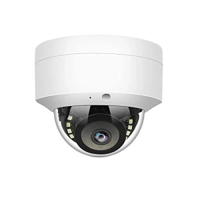 Imagen de WiTi cámara IP PoE de 5 MP, Domo vigilancia Seguridad con micrófono Audio, detección Movimiento Lente Gran Angular 2.8mm, Metal sólido IP66(no PTZ)