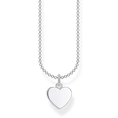 Imagen de Thomas Sabo Collares con Símbolo Plateado, Collar de Corazón