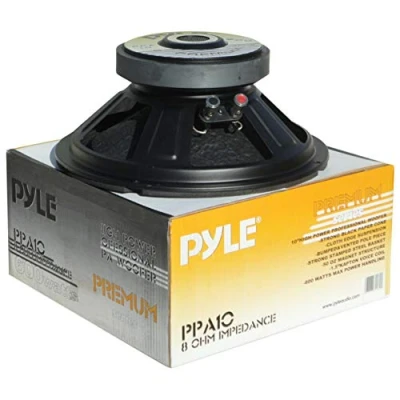 Imagen de 1 WOOFER PYLE PPA10 PPA 10 Altavoz 25,00 cm 250 mm 10&quot; diametro 300 vatios rms y 600 MAX impedancia 8 ohmios para Fiestas casa, Pieza