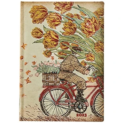 Imagen de Paperblanks Diarios Flexis de Cubierta Suave 12 Meses 2023 Primavera Holandesa Horizontal Midi (125 x 175 mm)