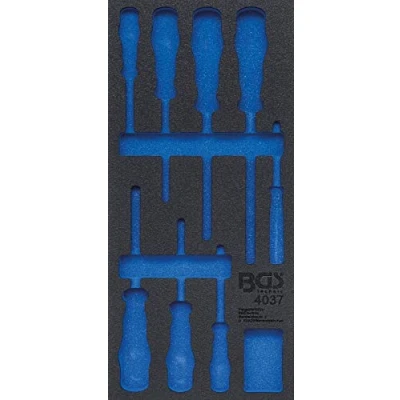Imagen de BGS 4037 1 Bandeja para carro 1/3, vacía