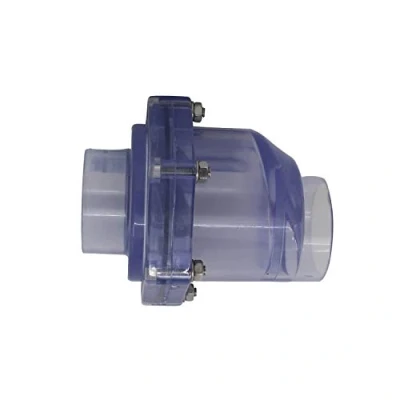 Imagen de Válvula antiolor horizontal valvula antirretorno desagüe UPVC tapa antiretorno drenaje diámetro interno 50mm