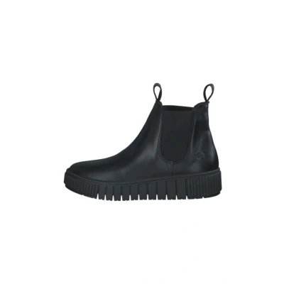Imagen de Tamaris MIT Removable Botines de cuña, Mujer, Talla: 40, Black leather Zapatos