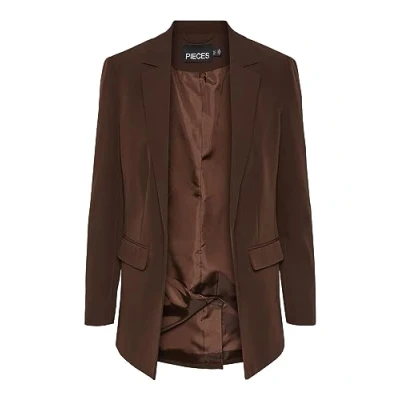 Imagen de Pieces Pcbossy LS NOOS Abrigo corto, Mujer, Talla: XS, Chicory coffee