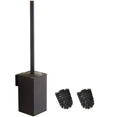 Imagen de BGL Soporte Cuadrado para escobilla de Inodoro Acero Inoxidable 304 (Negro)