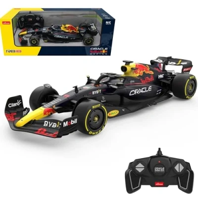 Imagen de Coche de Control Remoto F1 RC Oracle Red Bull Racing RB18 (Escala 1:18) 2.4GHz Oficialmente Licenciado RB Drive To Survive