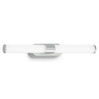 Imagen de BRILONER lámpara de espejo LED baño, pared, luminaria IP44, color luz blanco neutro, 7W, cromo mate, 40 cm
