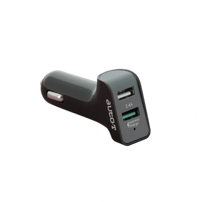 Imagen de AUTO T 540309 Cargador de coche para móvil USB Express Charge 2x type A