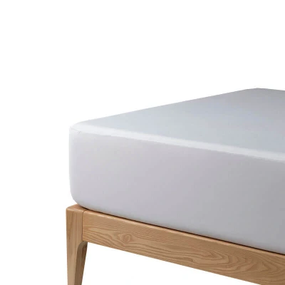 Imagen de Aznar Sábana Bajera Protectora Bamboo NATU Impermeable, Transpirable y Antialérgica para un Descanso 135 cm