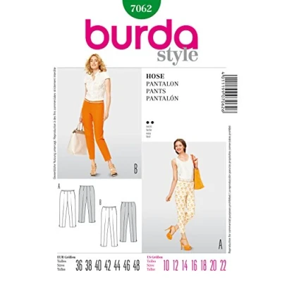 Imagen de Burda Modelo 7062 Pantalón de Mujer