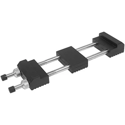 Imagen de ANCLLO Soporte de piedra afilar ajustable, antideslizante para fregadero con material goma antideslizante, ajustable 5 1/2 a 9 pulgadas, funciona piedras aceite diamante agua