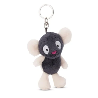 Imagen de NICI Llavero lémur Ruffi 10cm Gris Colgante Animal de Peluche sostenible para Colgar en la Llave, Bolso, Mochila, y Mucho más, niños Adultos, una excelente Idea Regalo, Color (49801)