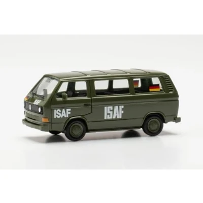Imagen de VW T3 Bus Isaf Herpa Miniatura del Coche Isaf, Escala 1/87, maqueta de colleción, modelismo, Modelo aleman, Figura plástico