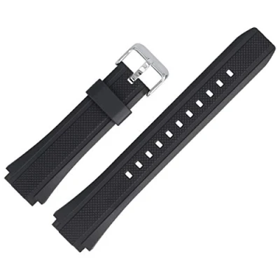 Imagen de Casio Correa de Reloj Pulsera 20mm Plastico Negro EF 552