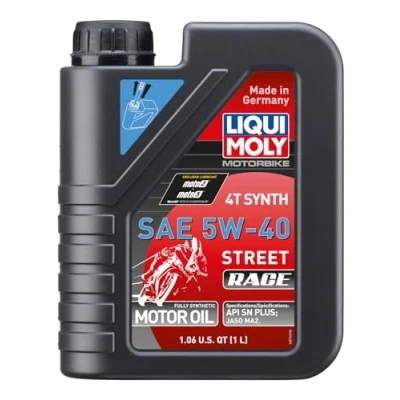 Imagen de Liqui Moly Motorbike 4T Synth Street Race 5W 40 1L Aceite de motor 2592
