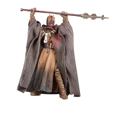 Imagen de Star Wars Figura de acción Capitán Tusken Hasbro The Black, 15 cm, Inspirada Libro Boba Fett