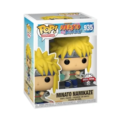Imagen de Funko Pop Animation: Naruto Minato Namikaze 1/6 de Probabilidades Obtener la RARA Variante Chase Brilla en Oscuridad Shippuden Figura Vinilo Coleccionable Anime Fans