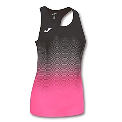 Imagen de Joma Elite VII Camiseta Tirantes Running, Niñas, Coral flúor, 2XS
