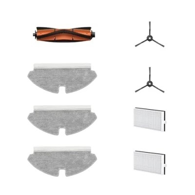 Imagen de Dreame Kit de Accesorios para aspiradora Mova M1, Incluye 2x Cepillos laterales, Filtros polvo, 3x Paños mopa, 1x Cepillo principal, originales