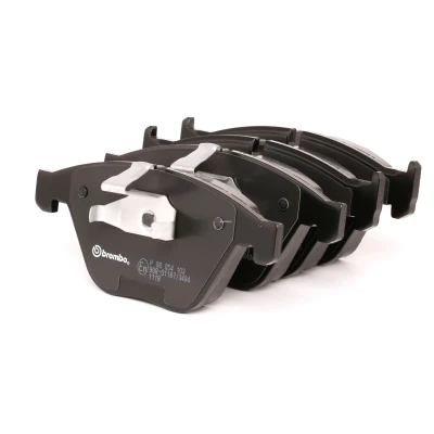 Imagen de BREMBO P 06 054 Juego de pastillas freno preparado para indicador desgaste con clip émbolo sin accesorios BMW: 5 Berlina, 6 Coupé, Touring