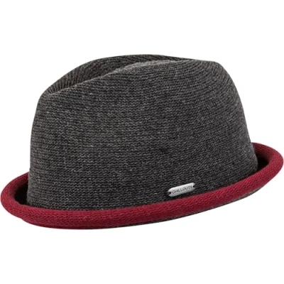 Imagen de CHILLOUTS Boston Gorro/Sombrero, 21 Gris/Burdeos, L XL(58 60) para Mujer