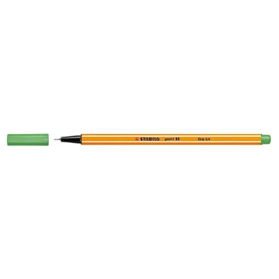 Imagen de Stabilo 88/033 Rotulador de punta fina, color verde neón, 1 unidad