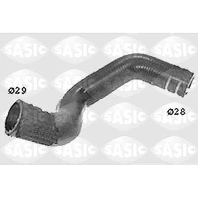 Imagen de SASIC SWH6623 Manguitos de Radiador a la izquierda abajo FIAT: Punto II Hatchback