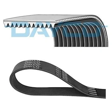 Imagen de DAYCO 12PK2135HD Correa trapecial poli V 2135,0 12