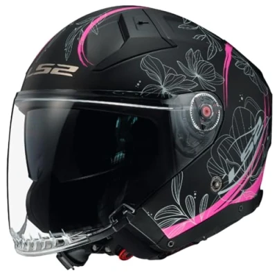 Imagen de LS2, Casco Moto Jet Infinity II Lotus Matt Pink, L