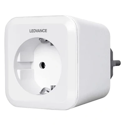Imagen de LEDVANCE Enchufe conmutable Bluetooth Smart+, con control remoto, para el de la iluminación en su hogar inteligente, compatible Apple HomeKit y aplicación Smart+ Android