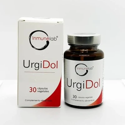 Imagen de Urgidol Complemento alimenticio a base de extractos plantas, zinc, vitamina D3 y L Leucina. (Pequeño 30 cápsulas)