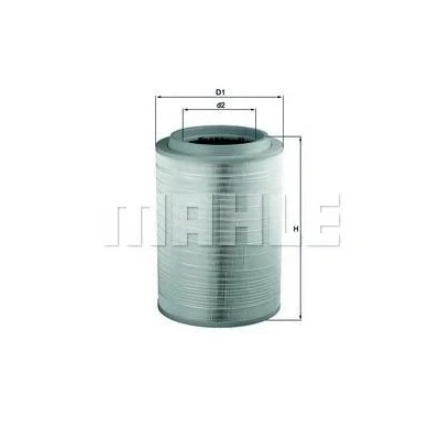 Imagen de MAHLE ORIGINAL LX 2082 Filtro de aire 461,0 313,5 Cartucho filtrante IVECO: Stralis, S WAY, Trakker