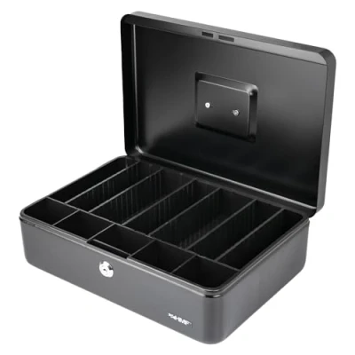 Imagen de HMF 22036 02 Caja de Caudales, Bandeja para División Individual, 36 x 25 11 cm, negro