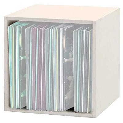 Imagen de Glorious Record Box white 110 contiene di tp 12&#039;&#039;&#039;, impilabili con altre Boxes, bianco