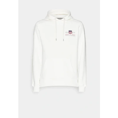Imagen de GANT Medium Archive Shield Hoodie Sudadera, Hombre, Talla: 5XL, Eggshell