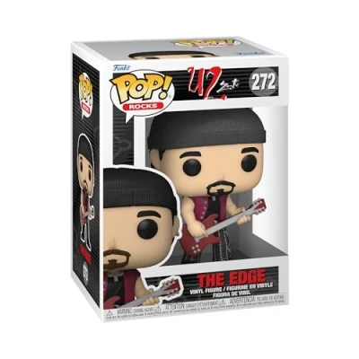 Imagen de Funko Pop! Rocks: U2 ZooTV The Edge Figura de Vinilo Coleccionable Idea Regalo Mercancia Oficial Juguetes para Niños y Adultos Music Fans Muñeco Coleccionistas Exposición