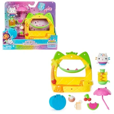Imagen de LA CASA DE MUÑECAS GABBY BALCÓN FIESTA BATIDOS FRUTA &#039;CAKEY&#039; GABBY&#039;S DOLLHOUSE + FIGURA CAKEY ACCESORIOS 6071359 Juegos Infantiles Juguetes Niños 3 años