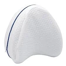 Imagen de Almohada Ortopédica para Pierna y Rodilla, Espuma con Memoria, Alivia el Dolor de Espalda, Cadera Articulaciones, Soporte Tobillo la Rodilla