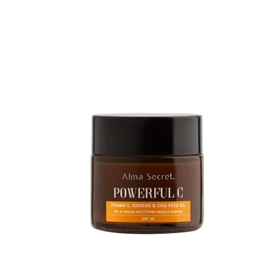 Imagen de Alma Secret POWERFUL C Crema Iluminadora Antiedad con Vitamina C, Ginseng &amp; Chía. SPF 30 50 ml