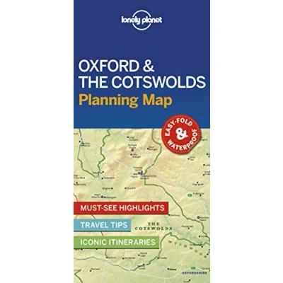 Imagen de Lonely Planet Oxford &amp; The Cotswolds Planning Map 1 2019