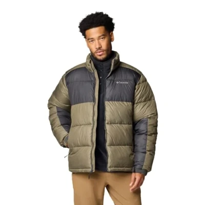 Imagen de Columbia PIKE LAKE Jacket Chaqueta de invierno, Hombre, Talla: Small, Stone green/shark