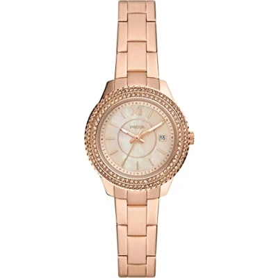 Imagen de Fossil Stella Reloj Rose goldcoloured, Mujer, Talla: One Size, gold coloured
