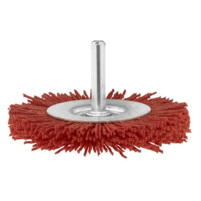 Imagen de Bosch 2 609 256 535 Cepillos de disco para taladradoras, alambre nilón con medio lijado corindón, grano K80, 75 mm