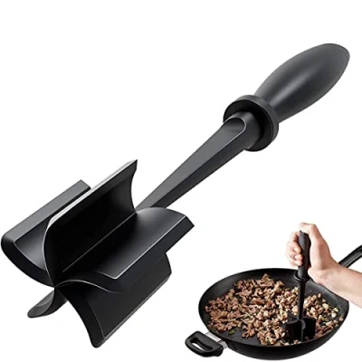 Imagen de FIBOUND Picador de Carne Molida Triturador Hamburguesas Trituradora Picadora Multifuncional,para para Verduras y Frutas