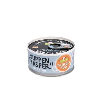 Imagen de GranataPet Sopa de atún para gatos, contra el Hambre, golosinas hidratación Extra, Comida gatos sin Cereales y azúcares, 12 x 70 g